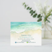 Coastal Vielen Dank für Ihr Interesse an unserem G Postkarte (Stehend Vorderseite)