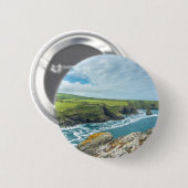 Coastal views from Willapark Lookout Boscastle Button (Vorne & Hinten)