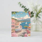 Coastal Village Charm Carmel California Postkarte (Stehend Vorderseite)