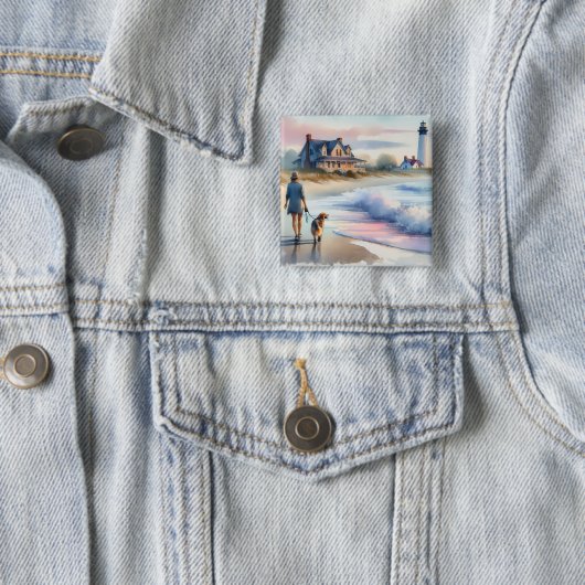 Coastal Walk to Lighthouse at Sunset Button (Beispiel)