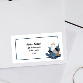 Coastell Seashell Beach Blue Iris elegant modern