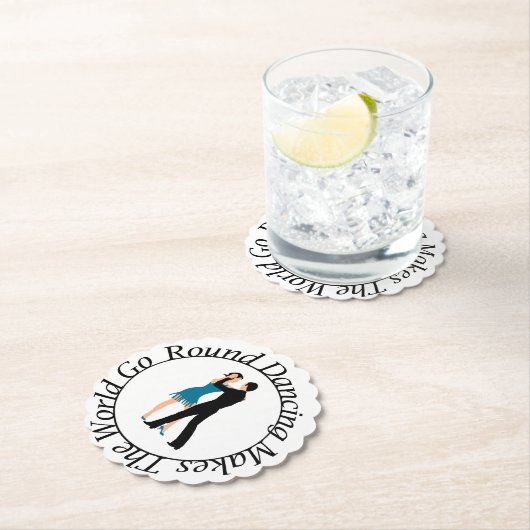 Coaster for the Round Danceer Untersetzer (Vor Ort)