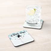 Coaster für Chill Out-Getränke Getränkeuntersetzer (Rechte Seite)