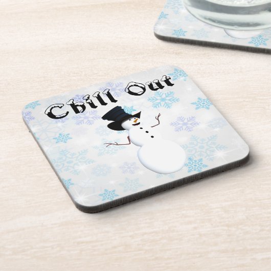 Coaster für Chill Out-Getränke Getränkeuntersetzer (Linke Seite)