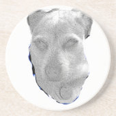 Coaster – Minimalist Pup Graphic Getränkeuntersetzer (Vorne)