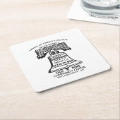 Coaster (Plastic) Rechteckiger Pappuntersetzer (angewinkelt)