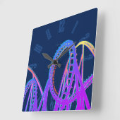 Coaster Quadratische Wanduhr (Winkel)