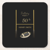 Coaster Rechteckiger Pappuntersetzer (Vorderseite)