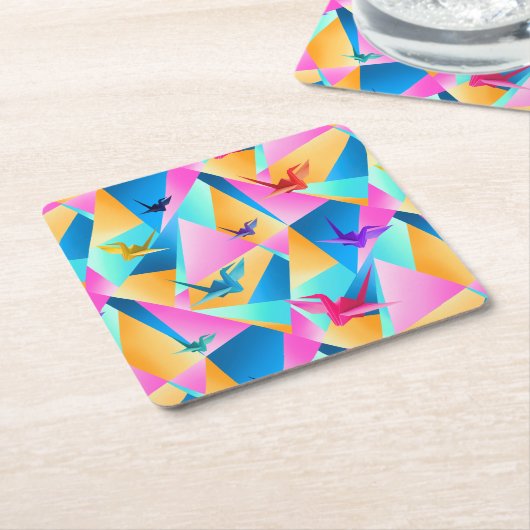 Coaster Rechteckiger Pappuntersetzer (angewinkelt)