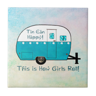 COASTER Retro Camper Kachel Personalisieren!