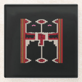 Coaster with Design of Borneo Glasuntersetzer