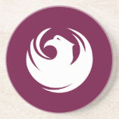 Coaster with Flag of Phoenix City, Arizona Getränkeuntersetzer (Vorne)