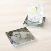 Coasterbigfoot, sasquatch,squatching, booggen glasuntersetzer (Schrägansicht)