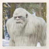 Coasterbigfoot, sasquatch,squatching, booggen glasuntersetzer (Vorderseite)