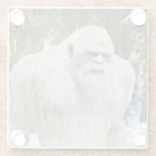 Coasterbigfoot, sasquatch,squatching, booggen glasuntersetzer (Rückseite)