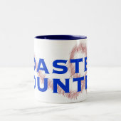 CoasterCounter.com-Tasse Zweifarbige Tasse (Mittel)