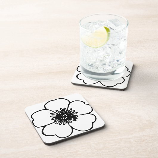 Coasters-Flowers-10 Untersetzer (Rechte Seite)
