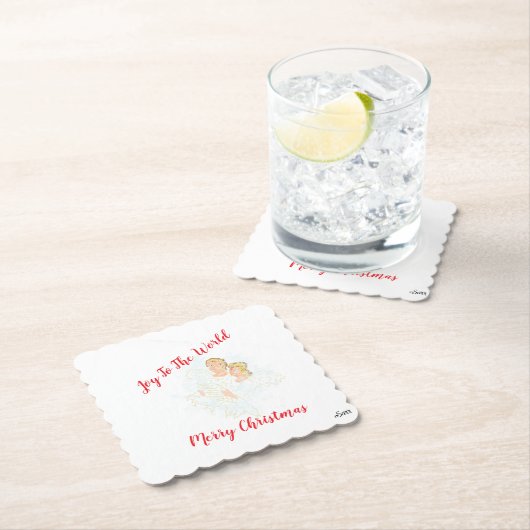 Coasters Merry Christmas . Untersetzer (Vor Ort)