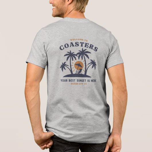Coasters OC 2025 Tri-Blend Shirt (Rückseite)