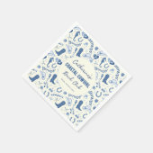 Coastgirl Bach Club Fun Muster Serviette (Ecke)