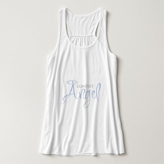 Coastie-Engel Tank Top (Design Vorderseite)