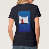 Coastie Kunst-Deko-Schneider-T - Shirt (Rückseite)