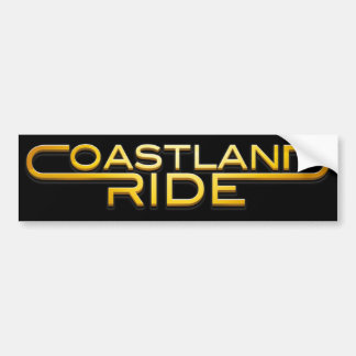 Coastland Ride - Name logo Autoaufkleber