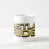 Coastland Ride - name logo Kaffeetasse (Mittel)