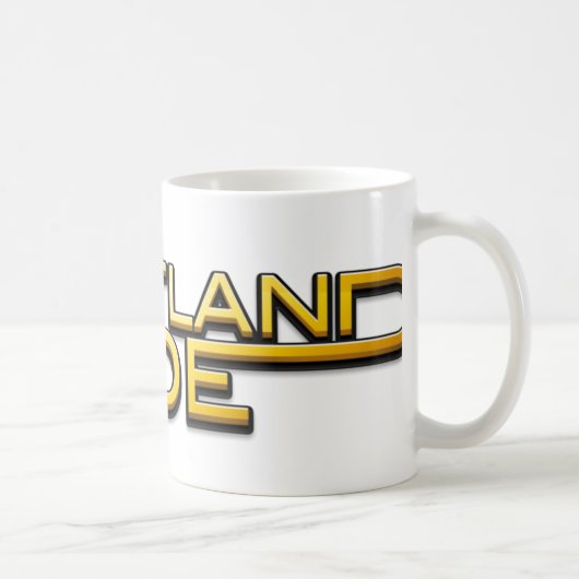 Coastland Ride - name logo Kaffeetasse (Rechts)