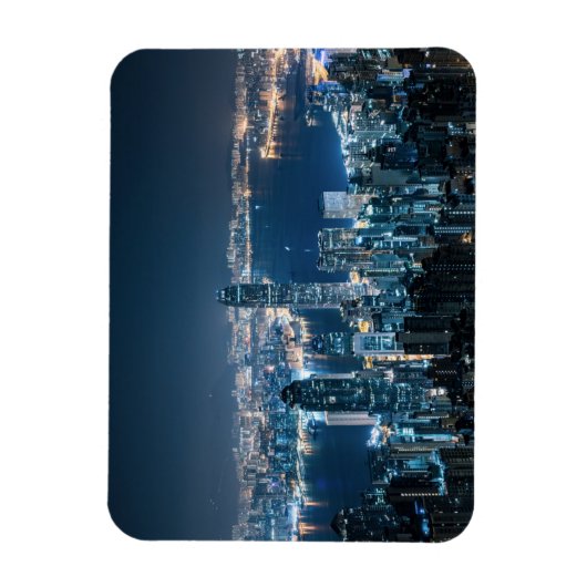 Coastline | Hong Kong Island, Asia Magnet (Vertikal)