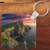 Coastline | Isle of Skye, Scotland Schlüsselanhänger (Rückseite)