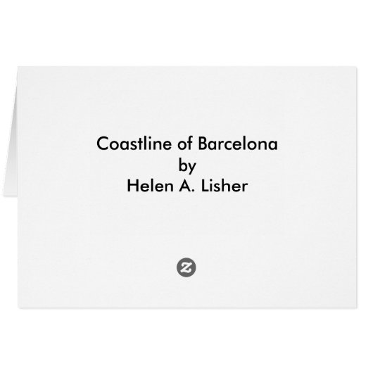 Coastline of Barcelona (Rückseite Horizontal)