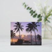 Coastline St. Kitts Postkarte (Stehend Vorderseite)