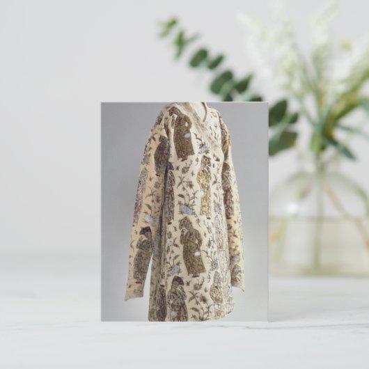 Coat, aus Iran, Safavid, c.1600 Postkarte (Stehend Vorderseite)