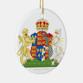 Coat of Arms Anne Boleyn Keramikornament (Rechts)