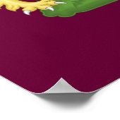 Coat of Arms Anne Boleyn Poster (Ecke)