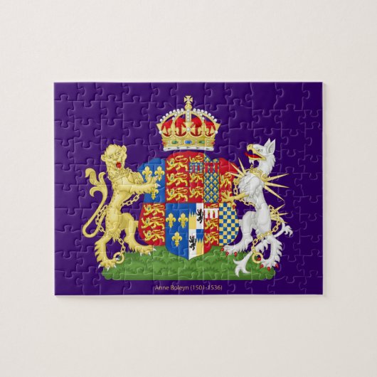 Coat of Arms Anne Boleyn Puzzle (Horizontal)