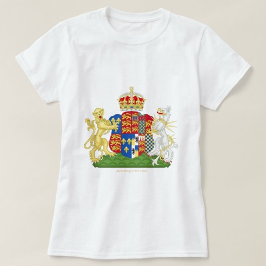 Coat of Arms Anne Boleyn T-Shirt (Design vorne)
