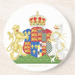 Coat of Arms Anne Boleyn Untersetzer