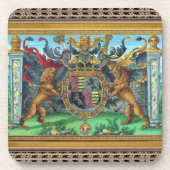 Coat of Arms Beverage Coaster Getränkeuntersetzer (Vorderseite)