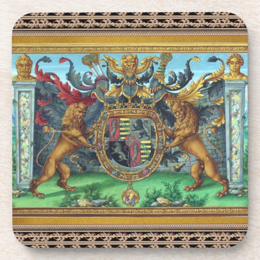 Coat of Arms Beverage Coaster Getränkeuntersetzer (Vorderseite)