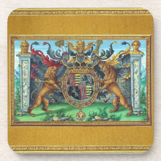 Coat of Arms Beverage Coaster Getränkeuntersetzer (Vorderseite)