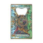 Coat of Arms Bottle Opener Geldbeutel Flaschenöffner (Vorderseite)