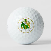 Coat of Arms Golf Balls der Familie O'Keefe Golfball (Vorderseite)