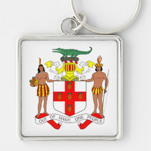 Coat of Arms Jamaican Schlüsselanhänger