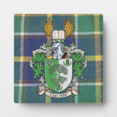 Coat of arms/Joyce Family Association Fotoplatte (Vorderseite)