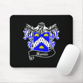 Coat of Arms Nachname Nachname Familienwappen Mousepad (Mit Mouse)
