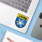 Coat of arms of Albstadt, Germany Aufkleber (Laptop mit iPhone)