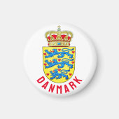 Coat of Arms of Denmark Magnet (Vorne)