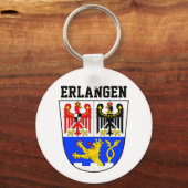 Coat of Arms of Erlangen, GERMANY Schlüsselanhänger (Vorderseite)